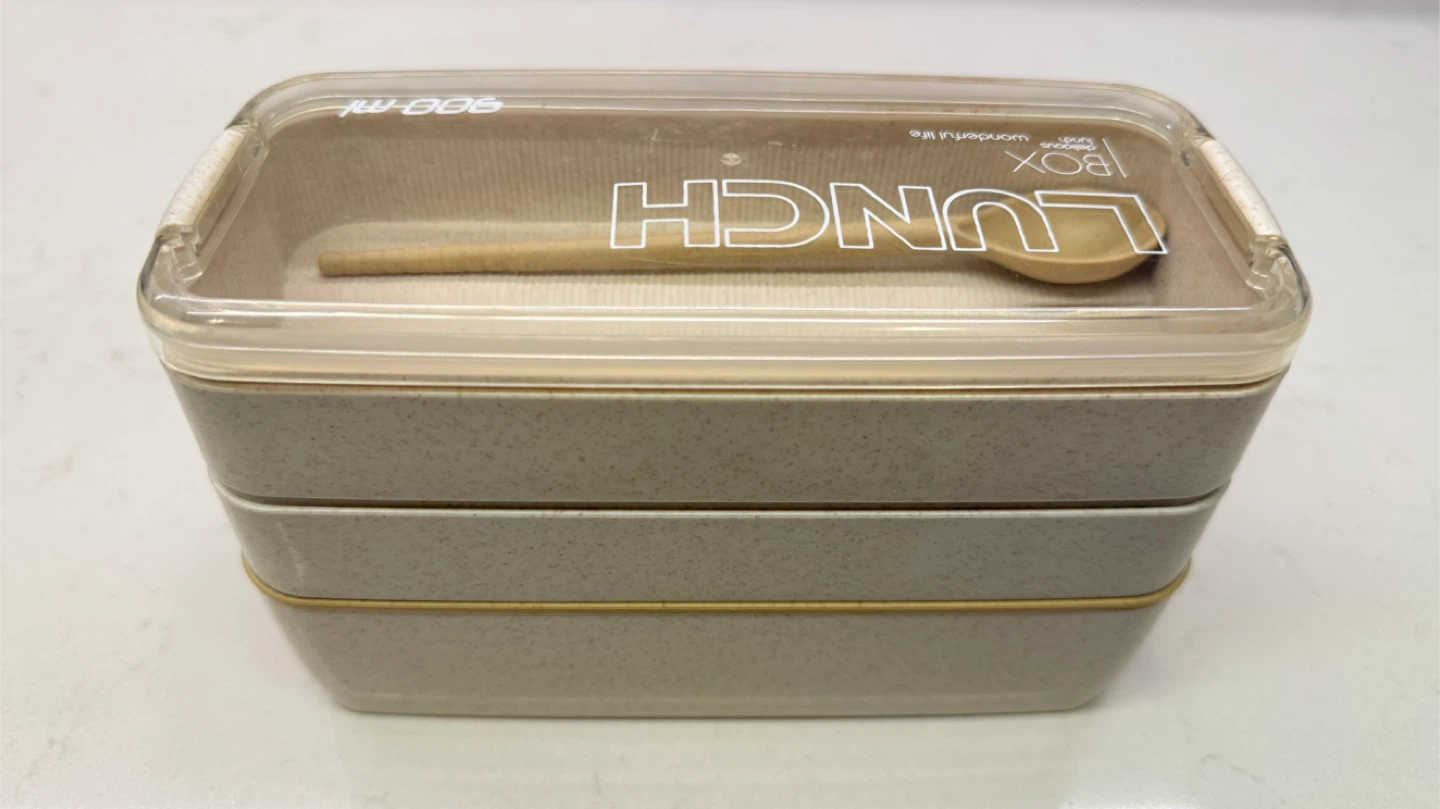 Stackable Bento Lunch Box w-Utensils - photo 3