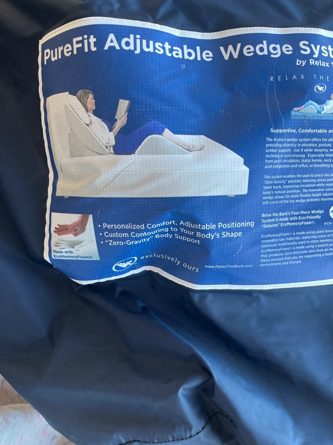 PureFit Adjustable Wedge System by Relax The Back