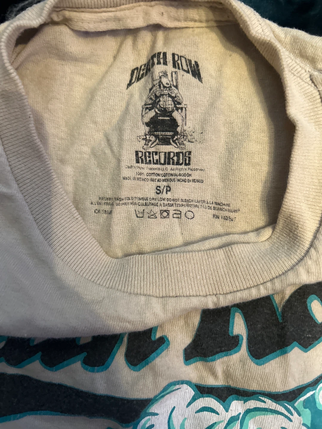 Death Row Records "LA 1991" Graphic T-Shirt Size S/P - photo 2