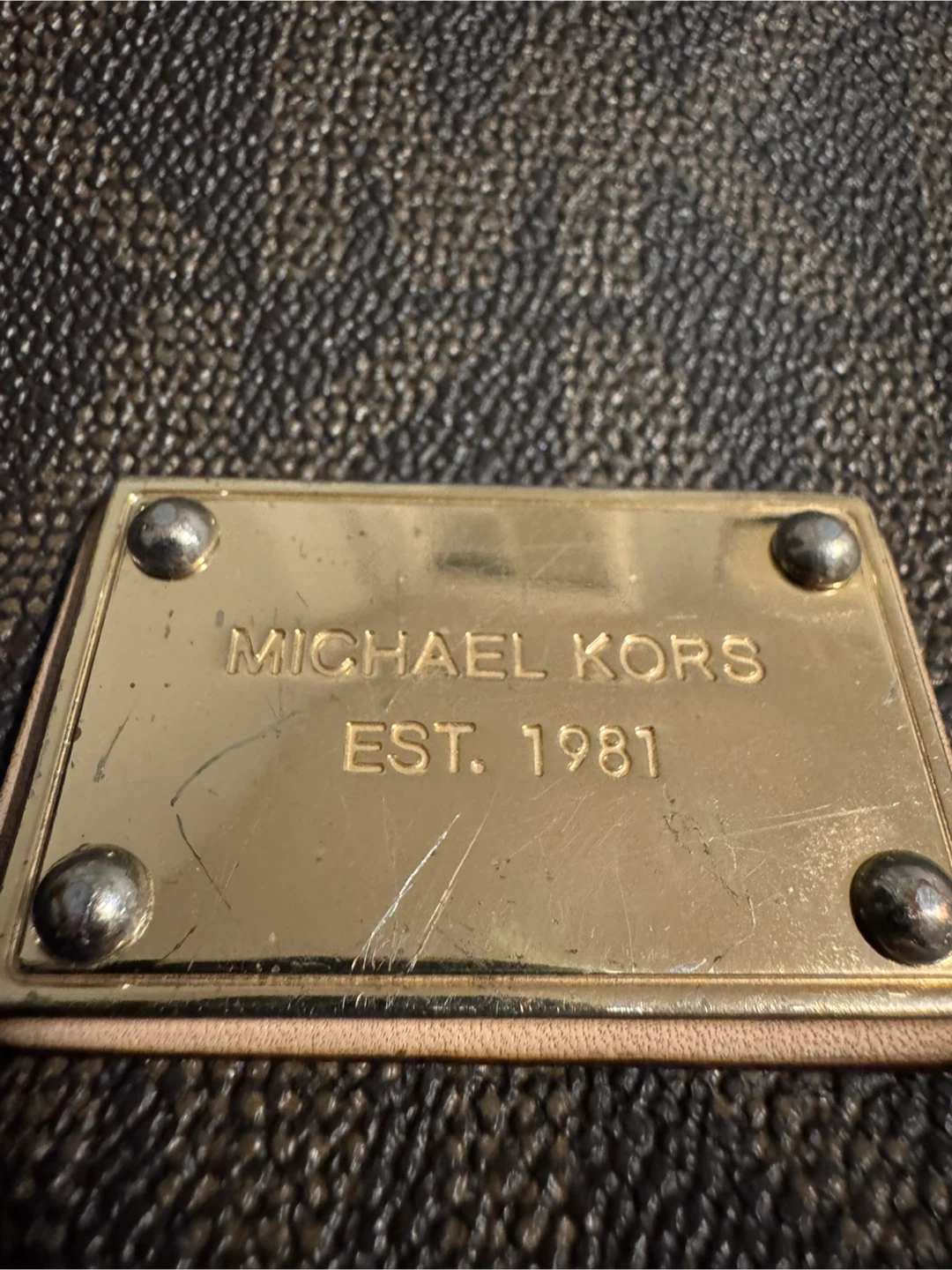 Michael Kors Brown Monogram Shoulder Bag - photo 4