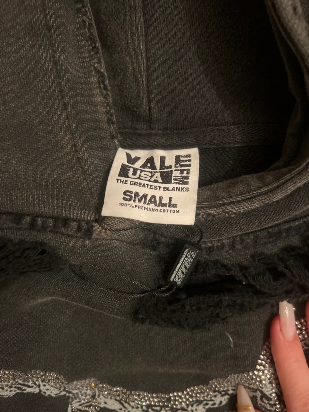 Valley Rhinestone Hoodie - photo 2
