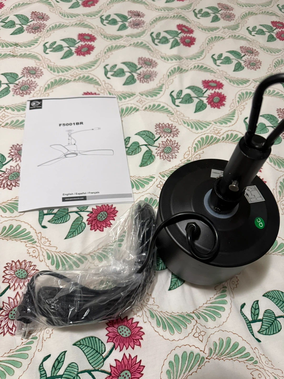 Parrot Uncle F5001BR Ceiling Fan - photo 5