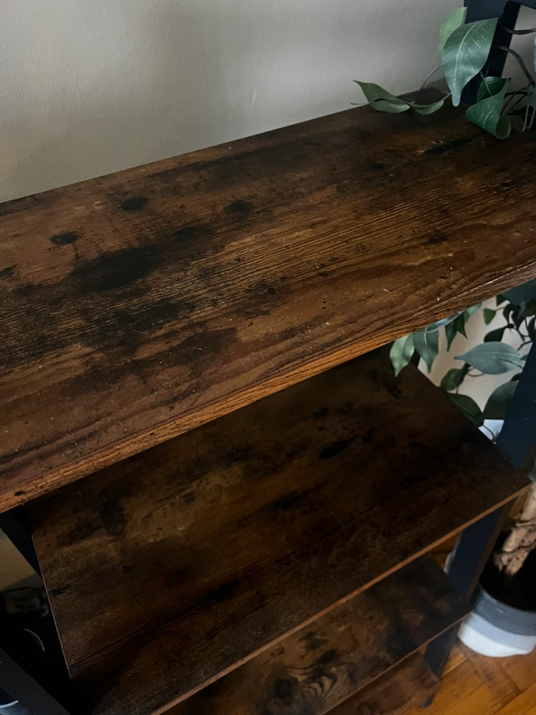 Rustic 4-Tier Bookshelf - photo 3