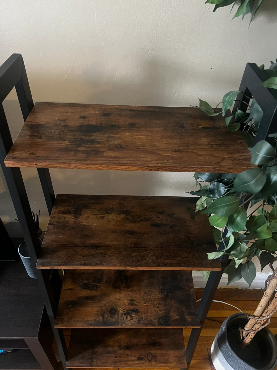 Rustic 4-Tier Bookshelf - photo 2