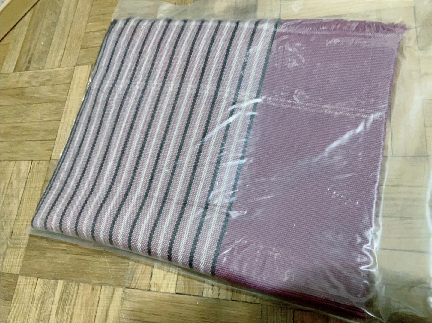 Purple kimono obi