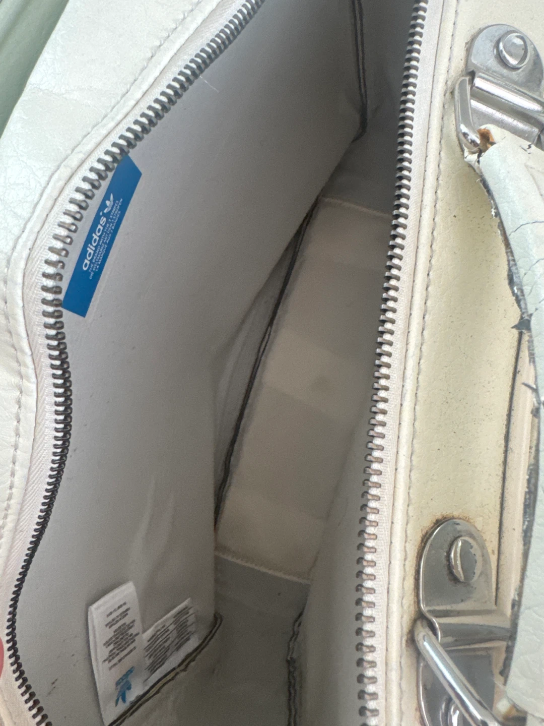 🧡 Adidas Cream Satchel Bag - photo 3
