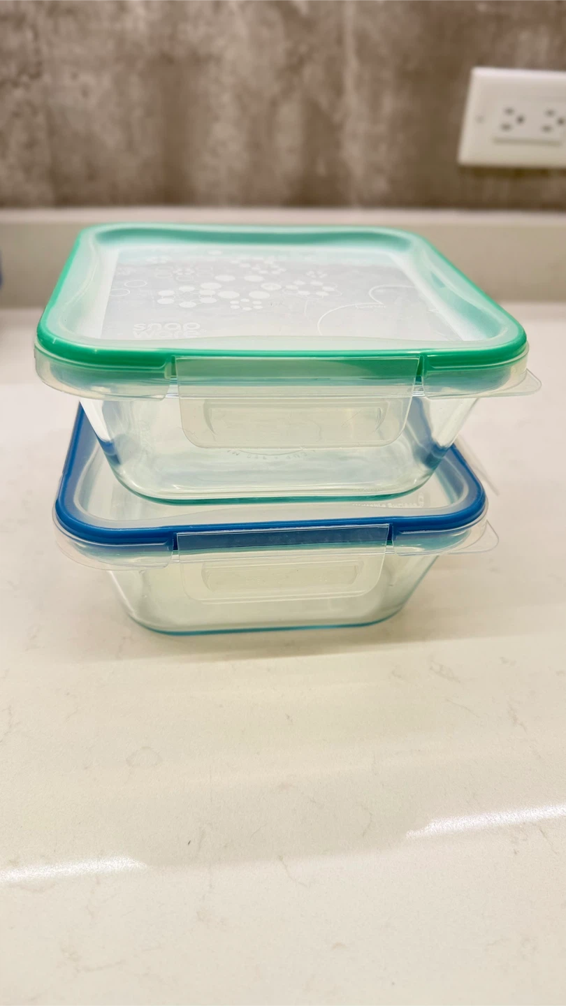 Pyrex Snapware Glass Food Storage Containers - Set of 2