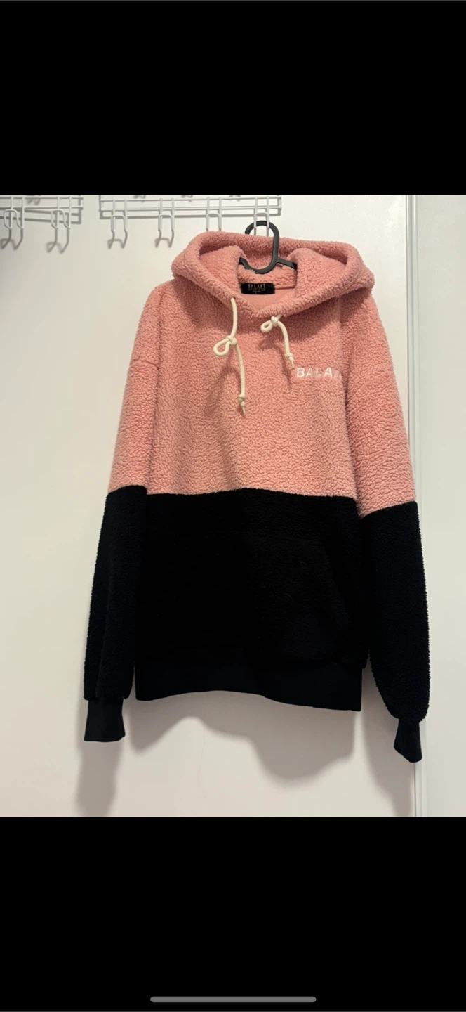 🖤💗 Pink & Black Fleece Hoodie 💗🖤 - photo 2