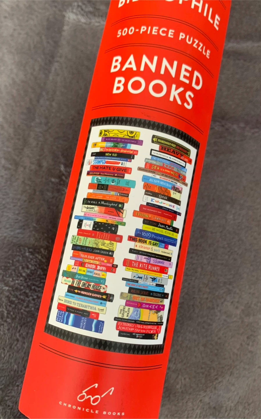 Bibliophile Banned Books 500-Piece Puzzle - photo 2