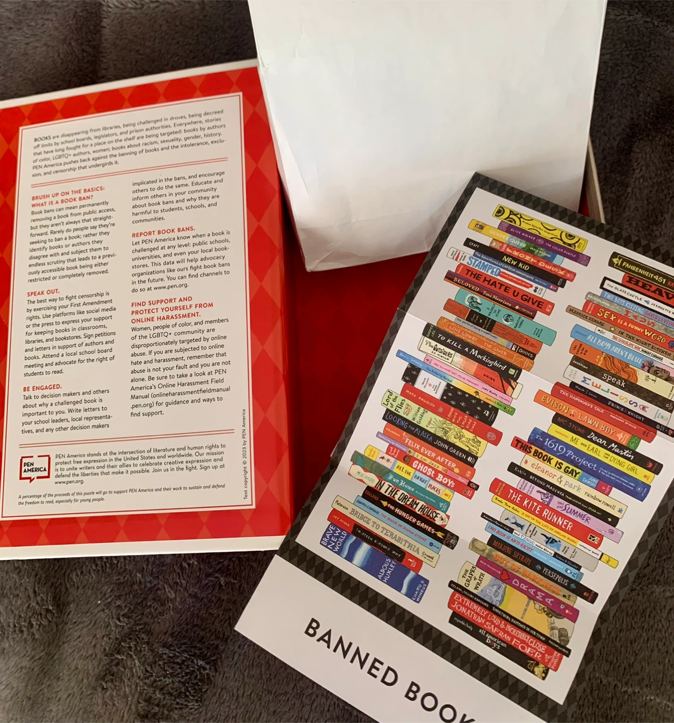 Bibliophile Banned Books 500-Piece Puzzle - photo 5
