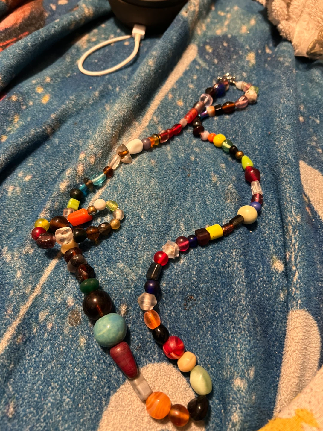 Handmade Beaded Necklace - photo 2