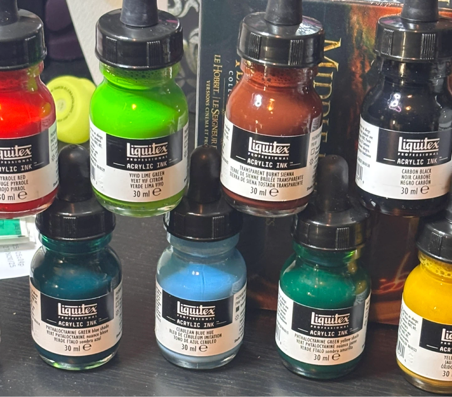 Liquitex® Professional Acrylic INK 1oz bottles lot of 24 - photo 3