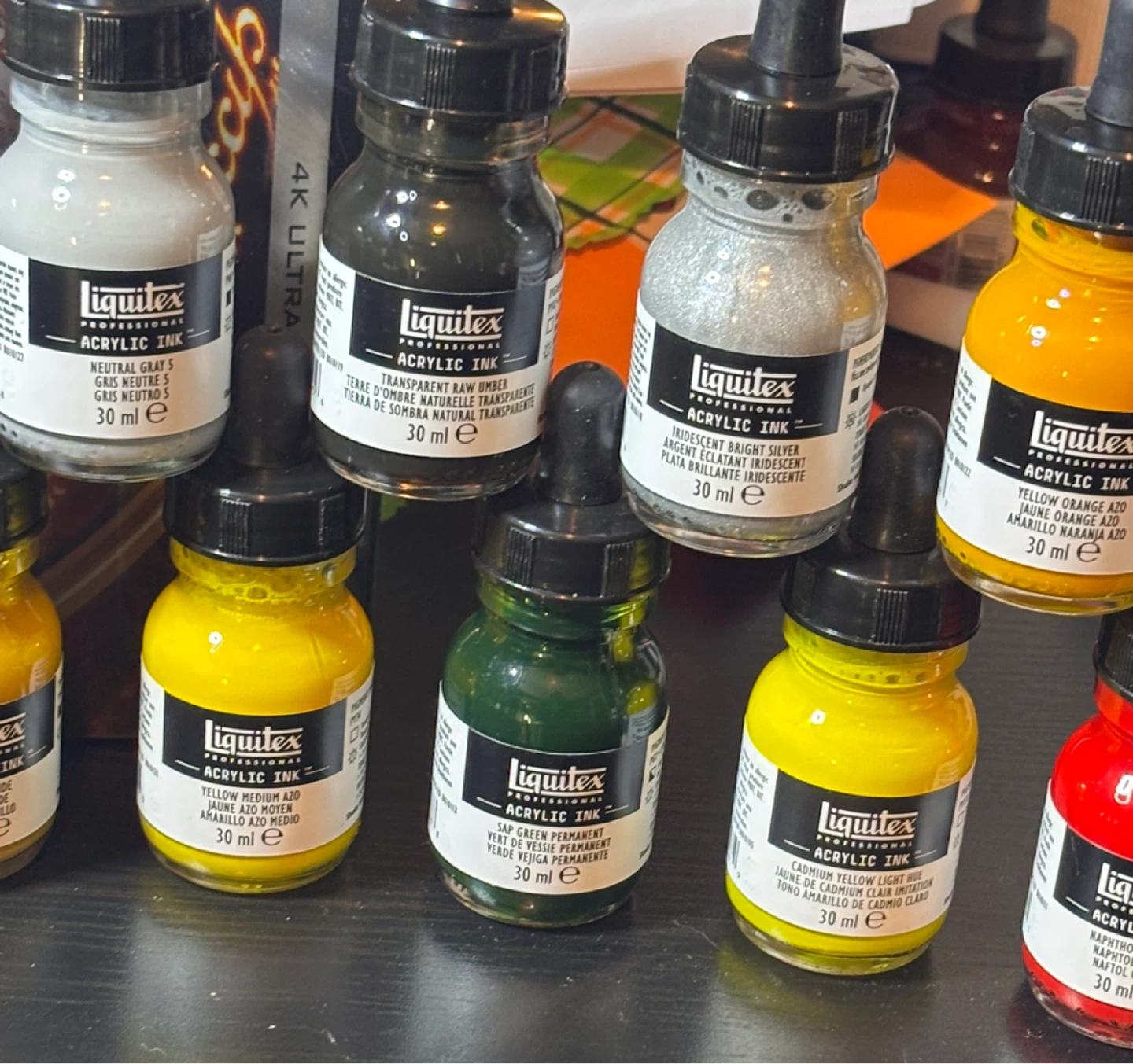 Liquitex® Professional Acrylic INK 1oz bottles lot of 24 - photo 5