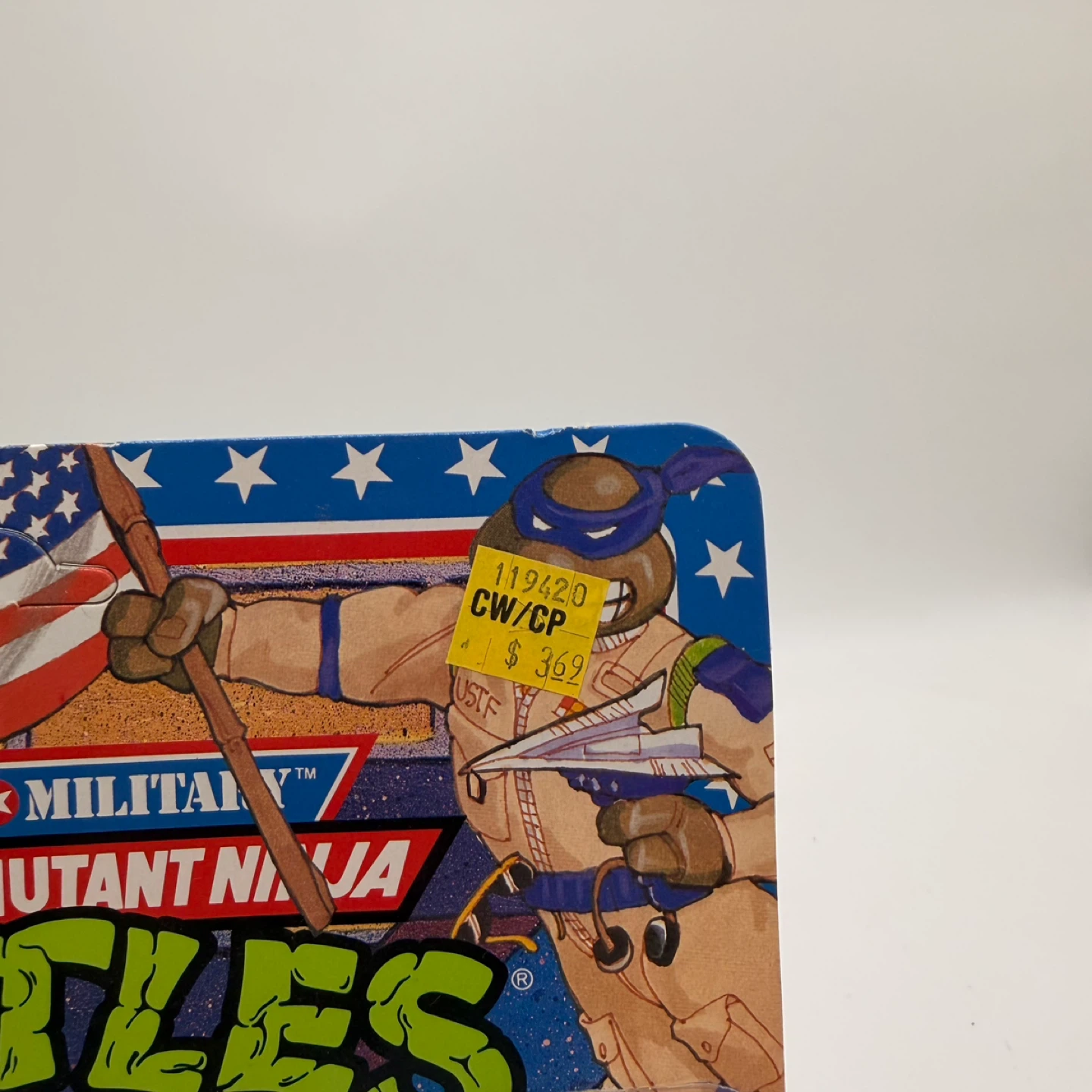 Vintage 1991 TMNT Mutant Military Pro Pilot Don Sealed MOC - photo 2