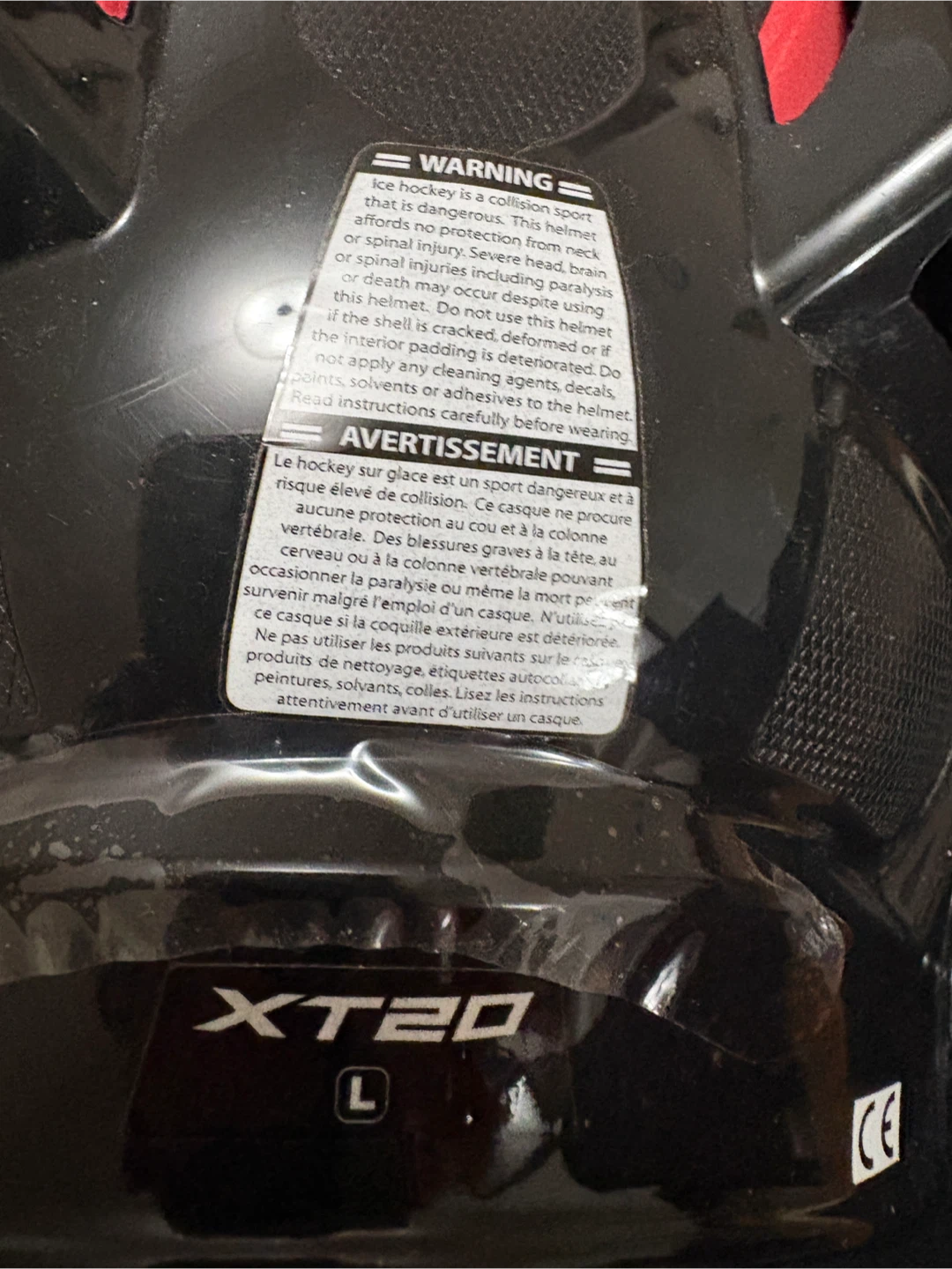 CCM XT20 Ice Hockey Helmet - Large❤️ - photo 2