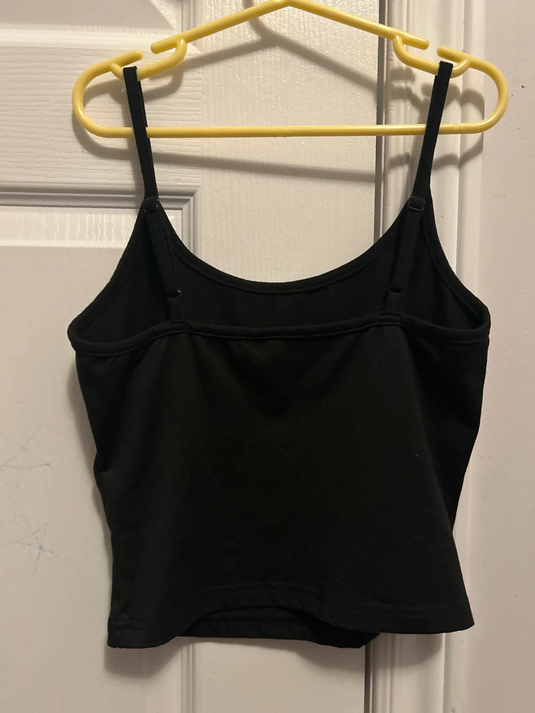 Black SHEIN Spaghetti Strap Crop Tank Top - XS - photo 2
