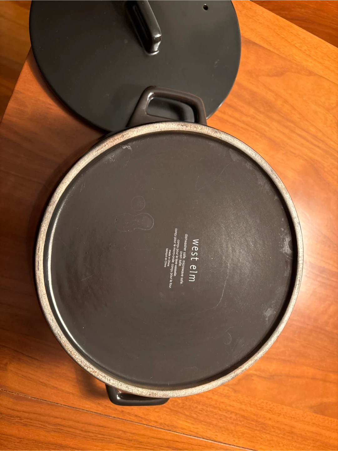 West Elm Black Dutch Oven with Lid - photo 3