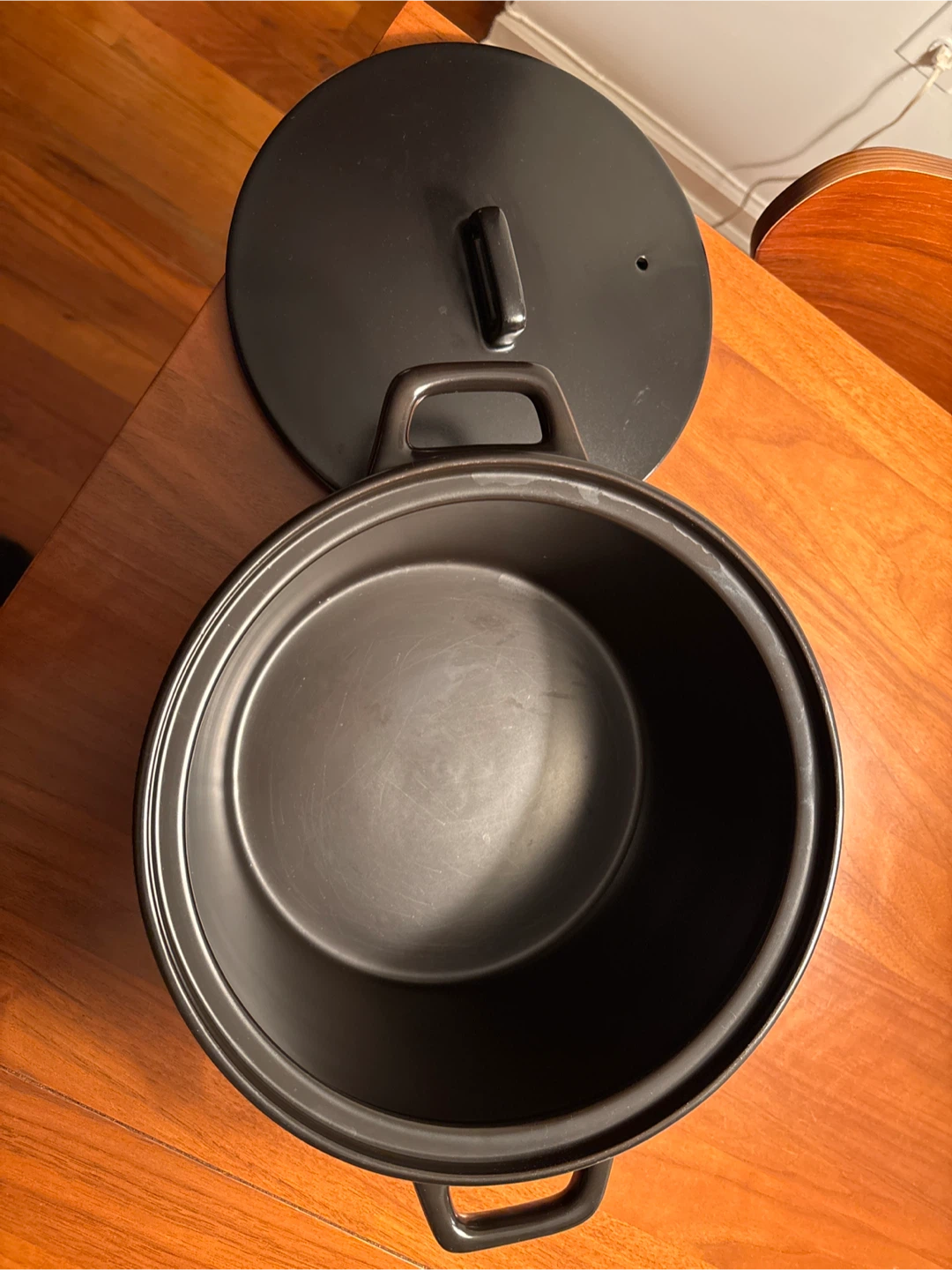 West Elm Black Dutch Oven with Lid - photo 2