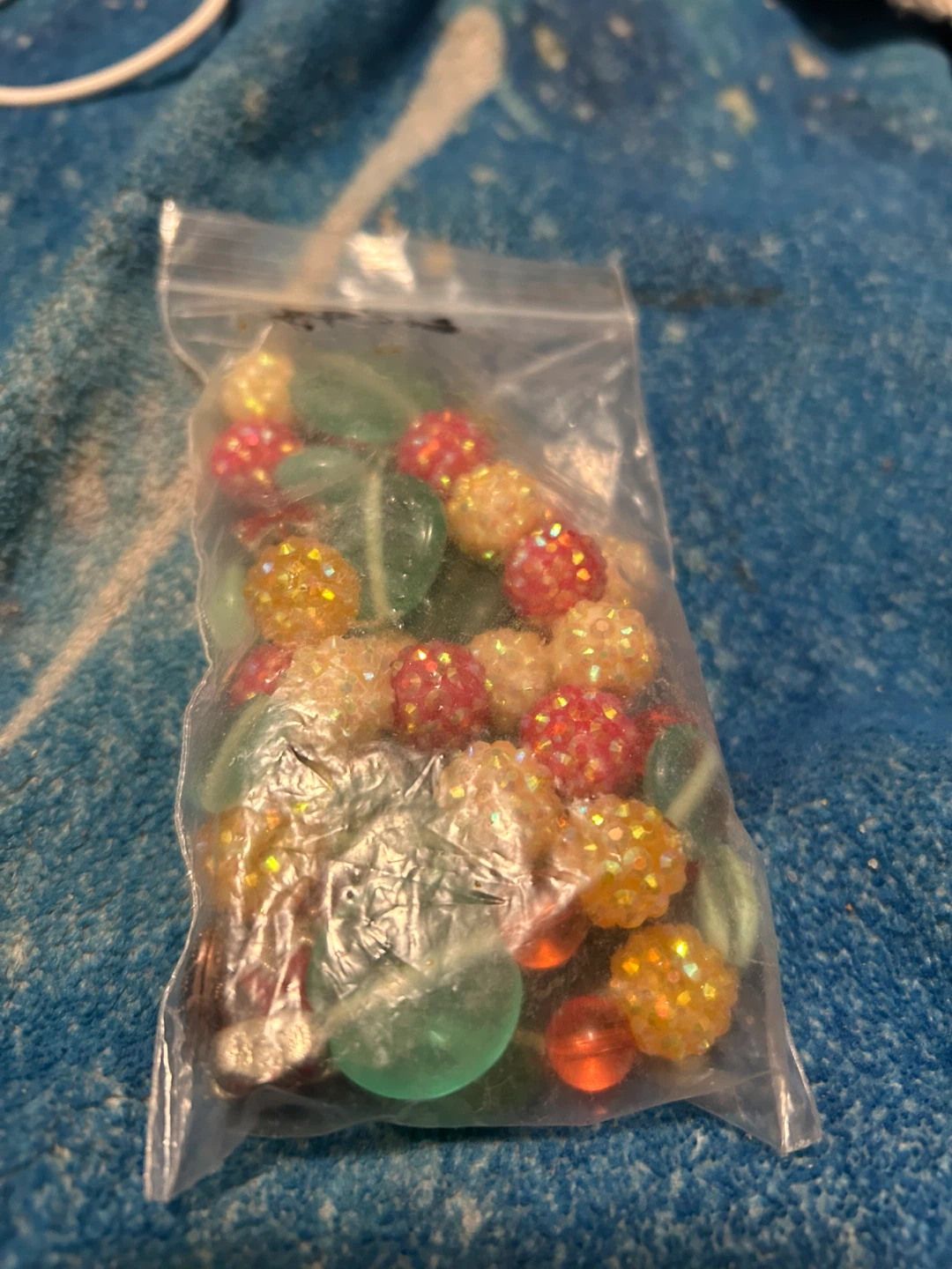 Womens Beaded Necklace with Charms