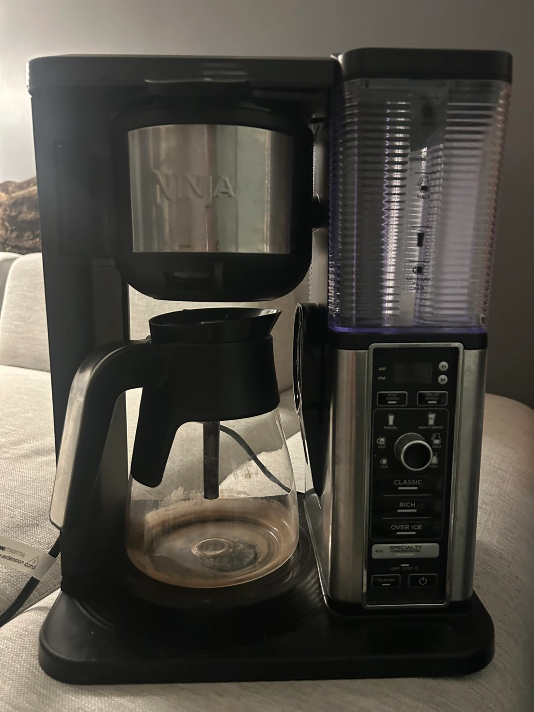 Ninja CM401 Specialty Multi-Use Coffee Maker with Milk Frother