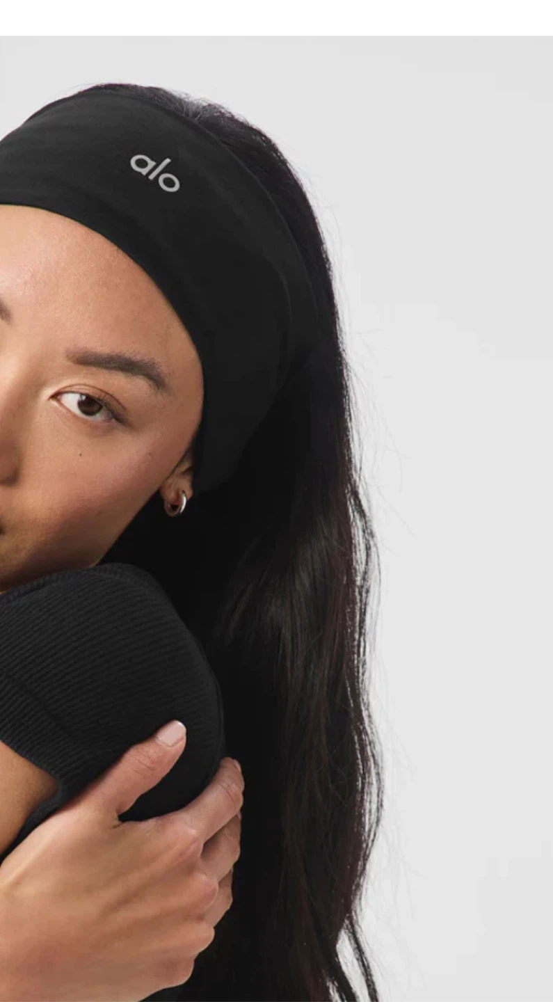 Alo Yoga Headband - Black - photo 3