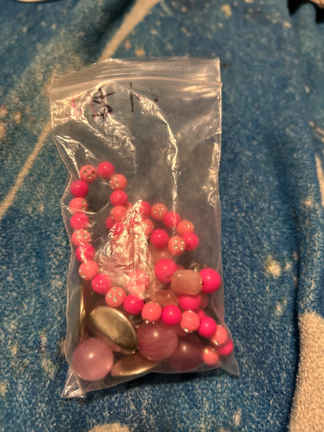 Pink Beaded Necklace