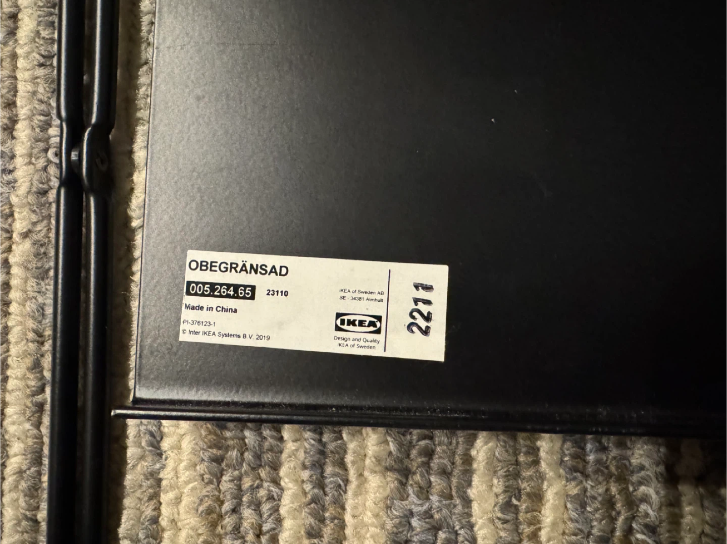 IKEA OBERGRÄNSAD Laptop Stand - photo 3