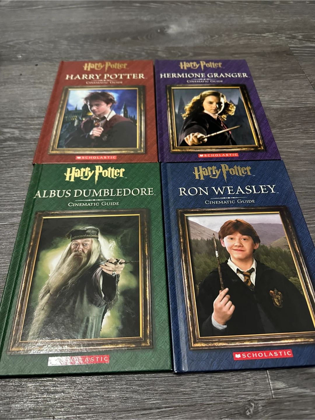 Harry Potter Cinematic Guides - 4 Books