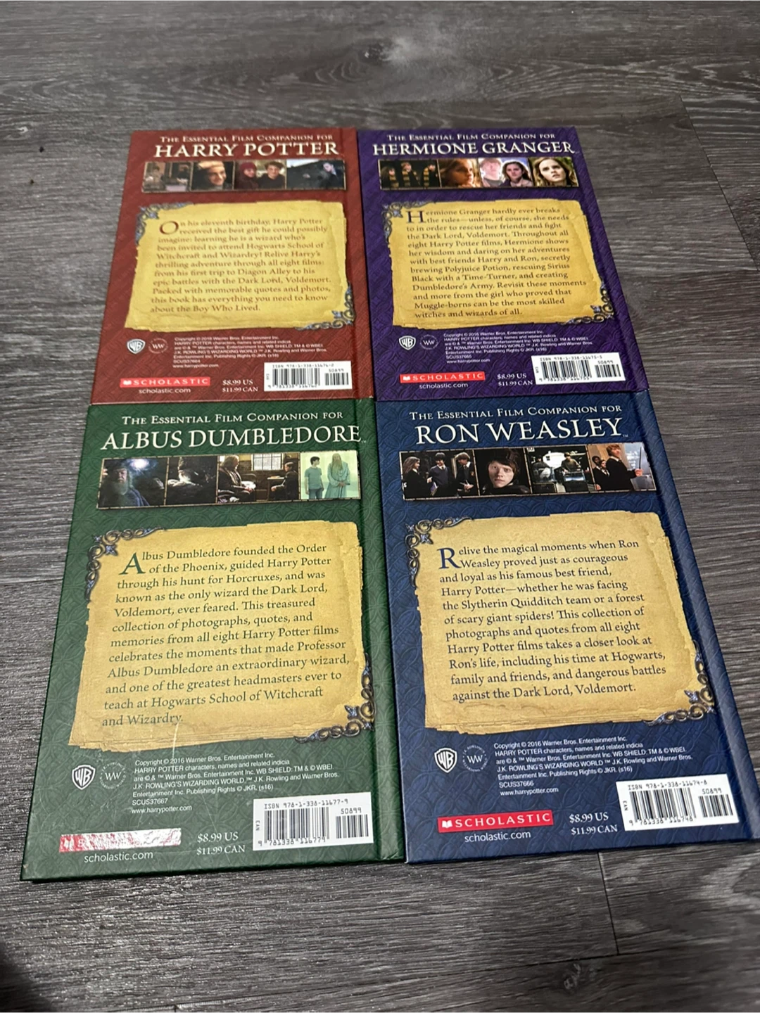Harry Potter Cinematic Guides - 4 Books - photo 2