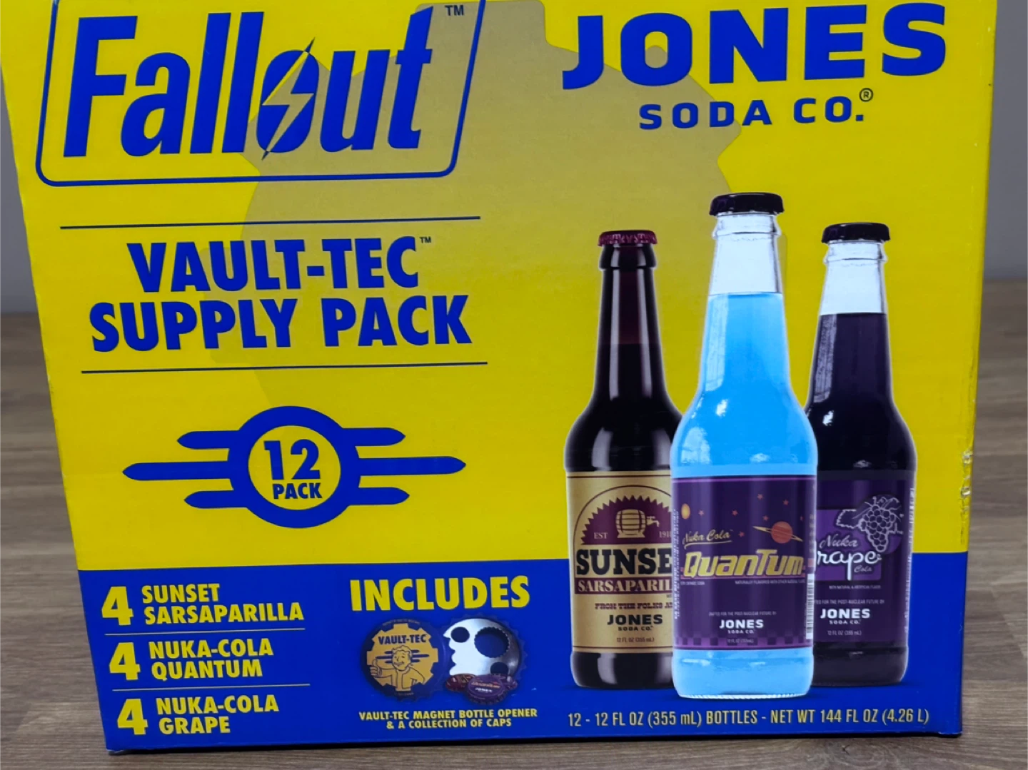 NEW “Fallout” Jones Soda Co. Vault-Tec Supply Pack  (Sealed Box) - photo 2