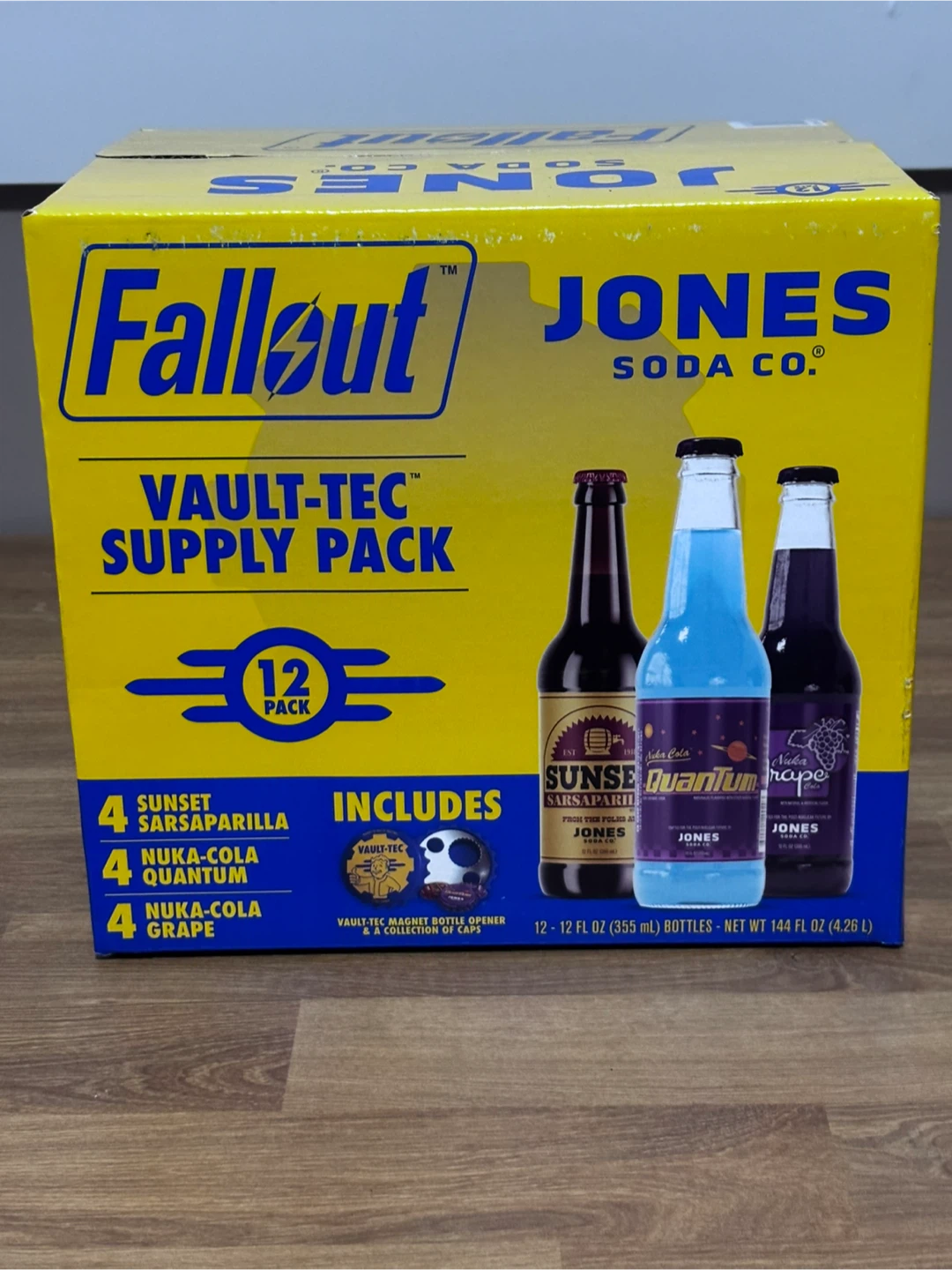 NEW “Fallout” Jones Soda Co. Vault-Tec Supply Pack  (Sealed Box)