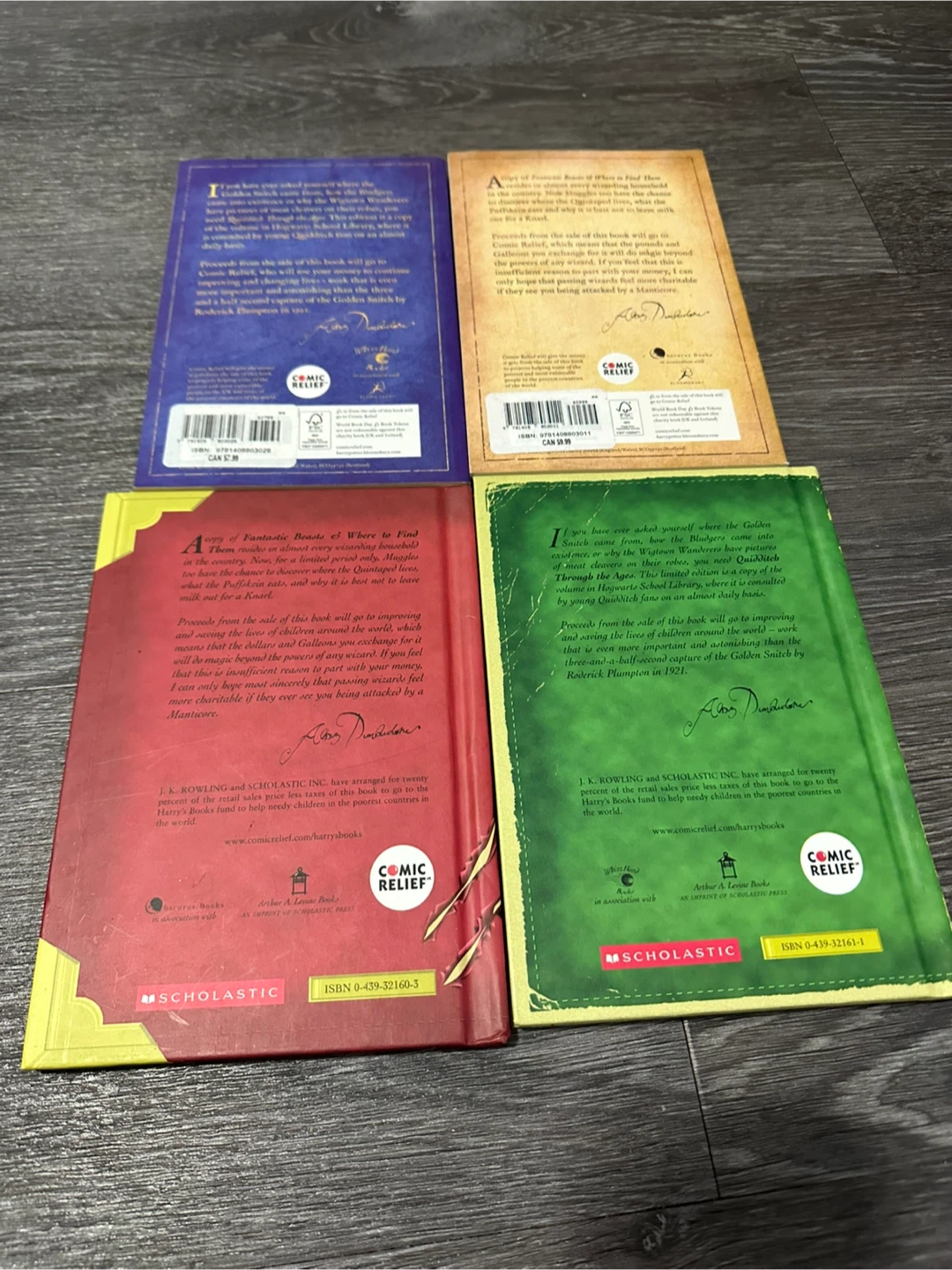 Harry Potter Quidditch Through the Ages & Fantastic Beasts Books - photo 2