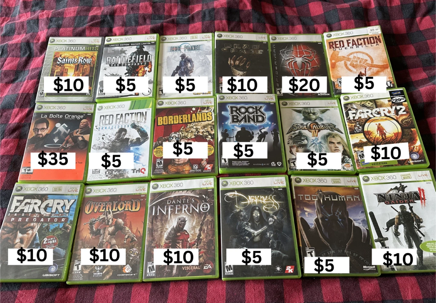 Xbox 360 Games (See Details) - photo 2