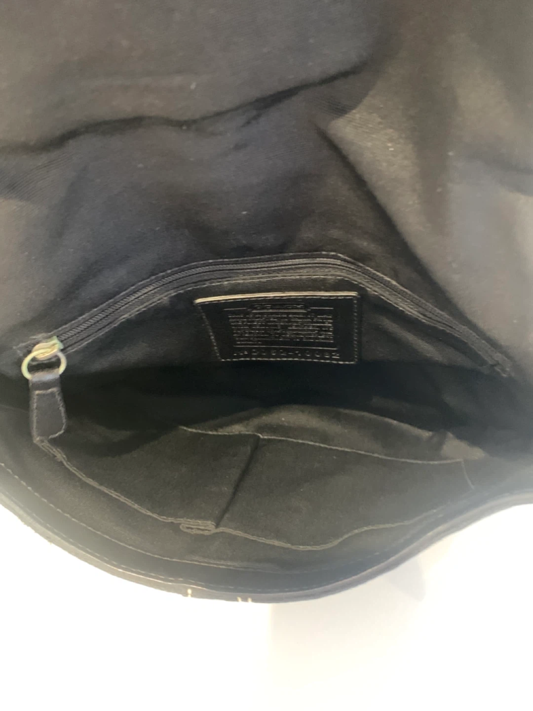 🔥Price Firm! Coach Black Signature Messenger🔥 Bag - photo 5
