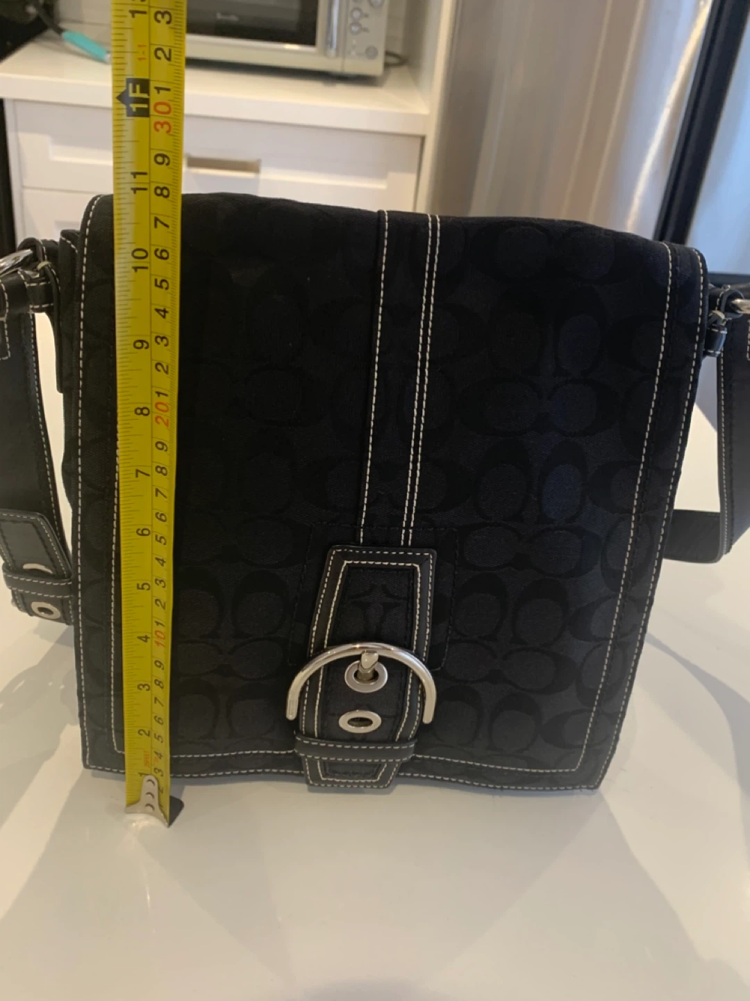 🔥Price Firm! Coach Black Signature Messenger🔥 Bag - photo 3
