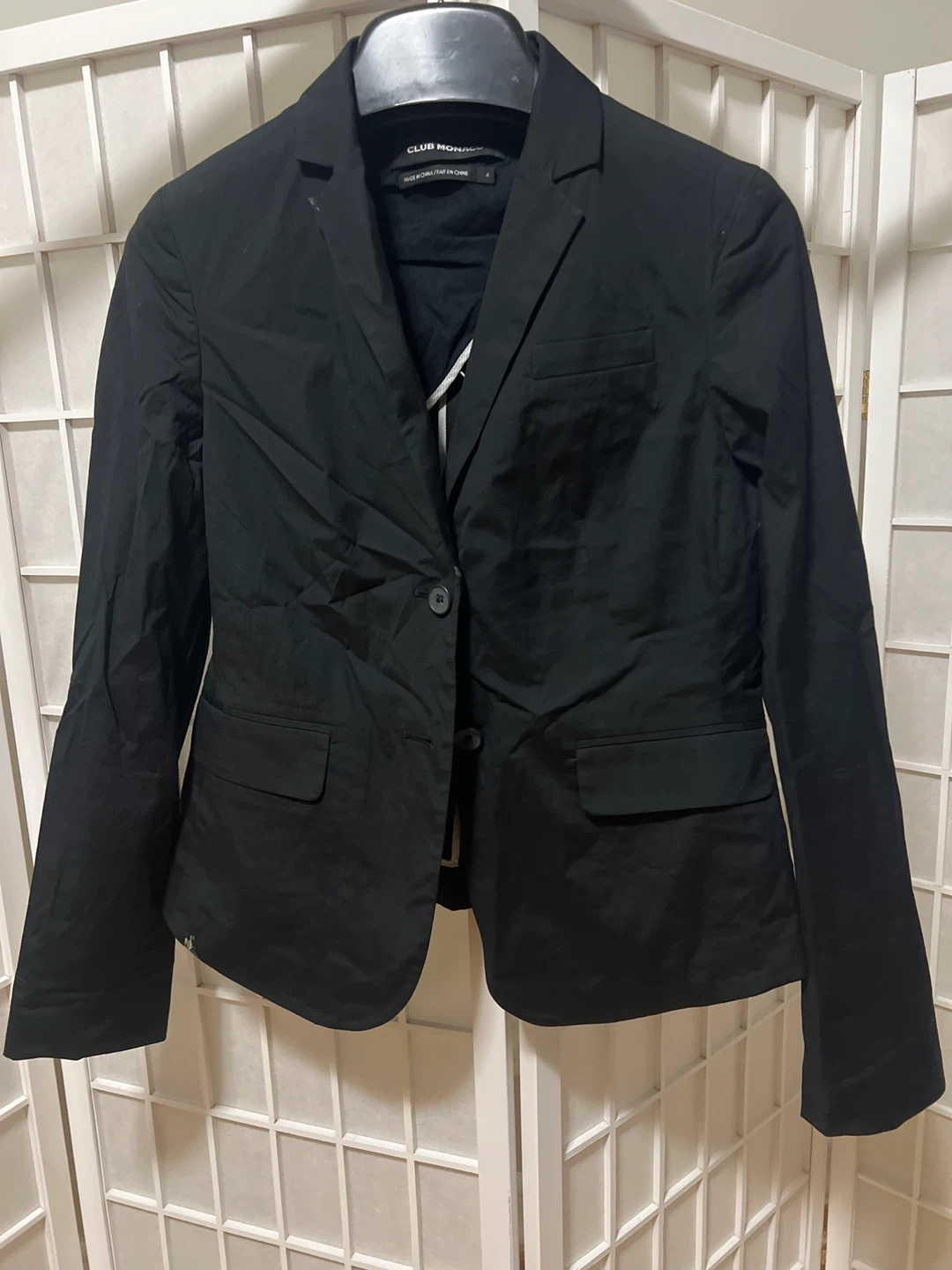 Club Monaco Black Blazer