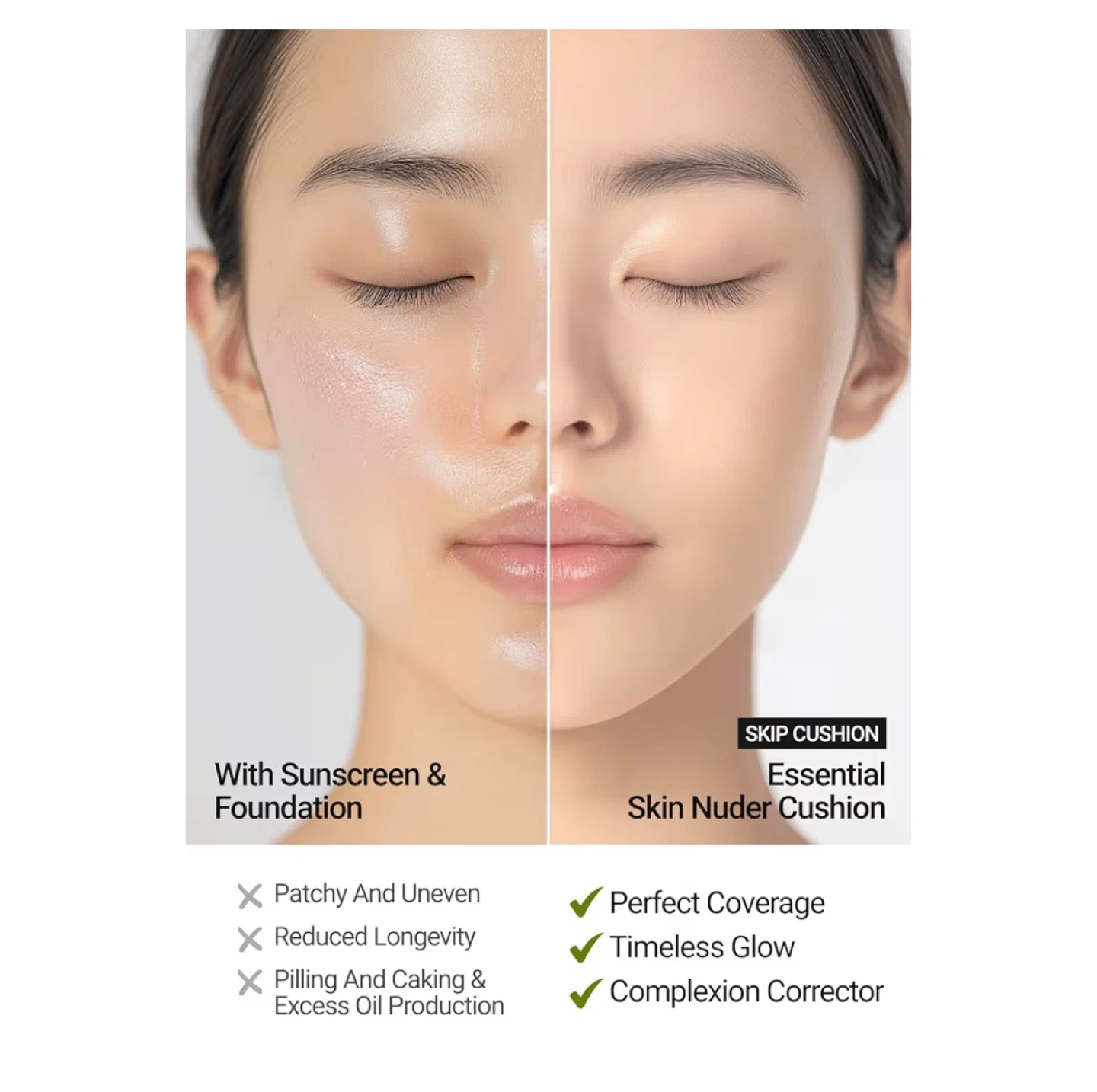 JUNG SAEM MOOL Korean Cushion Foundation + Refill - photo 4
