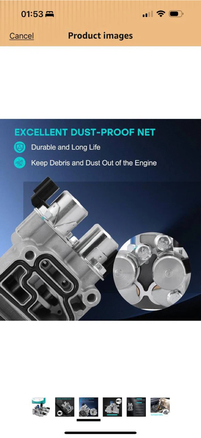 AULINK VVT OCV Oil Control Valve Timing Solenoid – Hon - photo 4