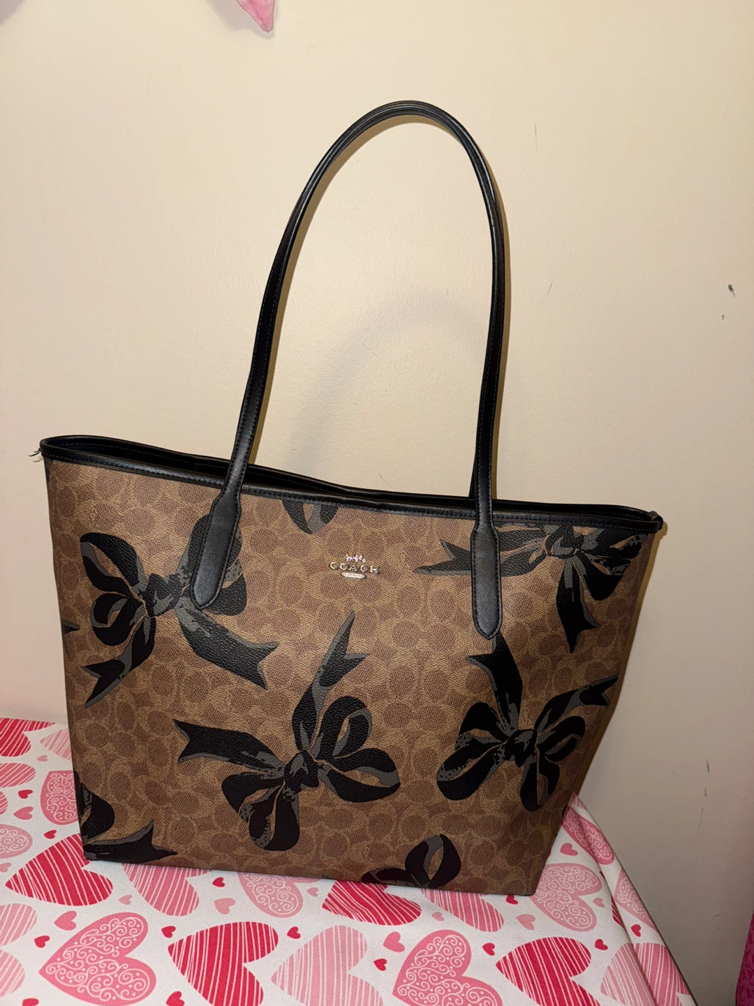 NEW COACH BOW CITY TOTE PURSE - photo 5