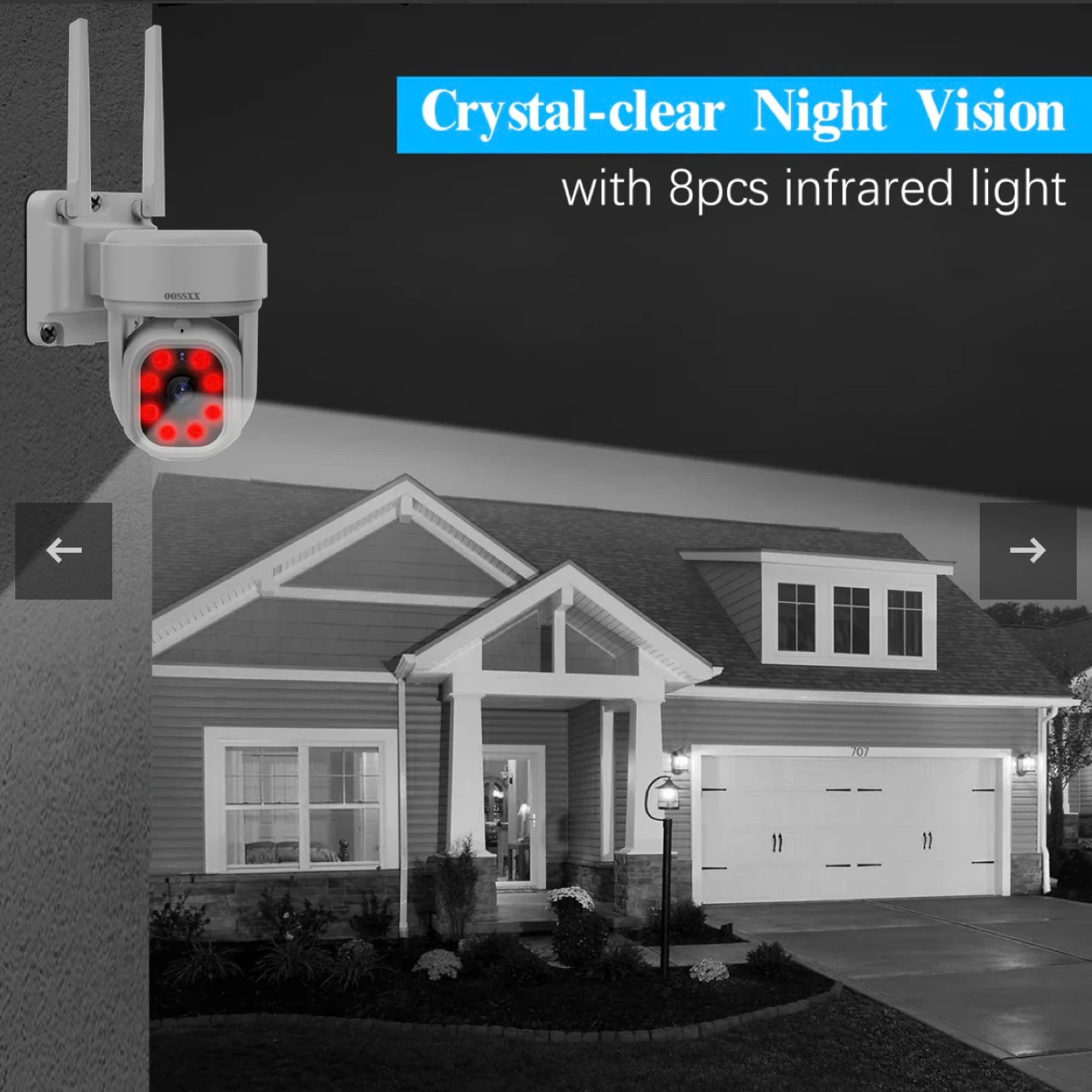 (10’’ UHD Monitor) 2-Way Audio & Auto-Tracking PTZ WiFi Wireless - photo 2
