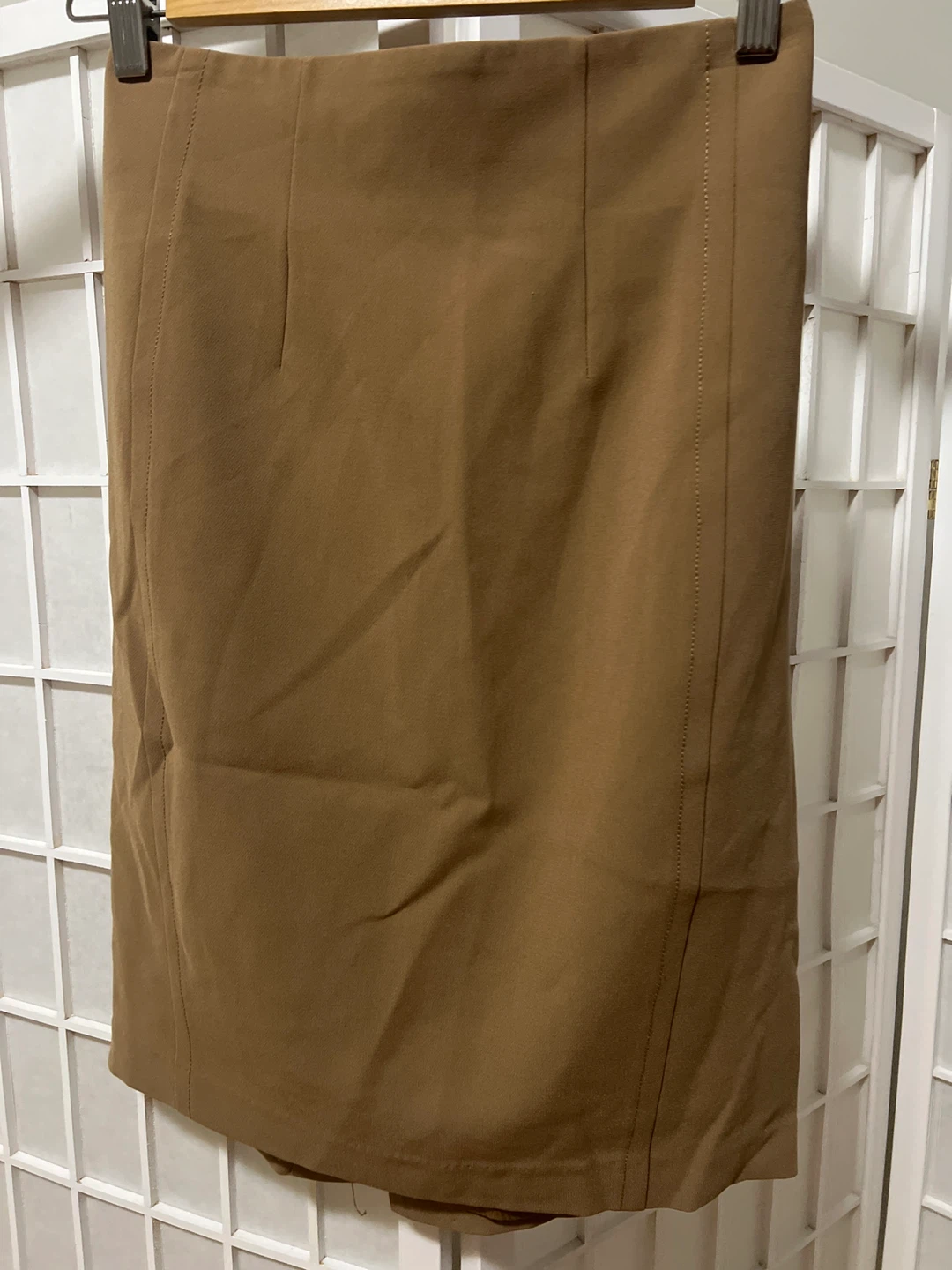 Brown Pencil Skirt