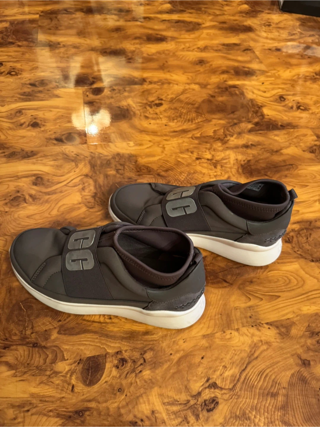 UGG Women's Slip-on Sneakers - Grey - Size 6 - photo 4