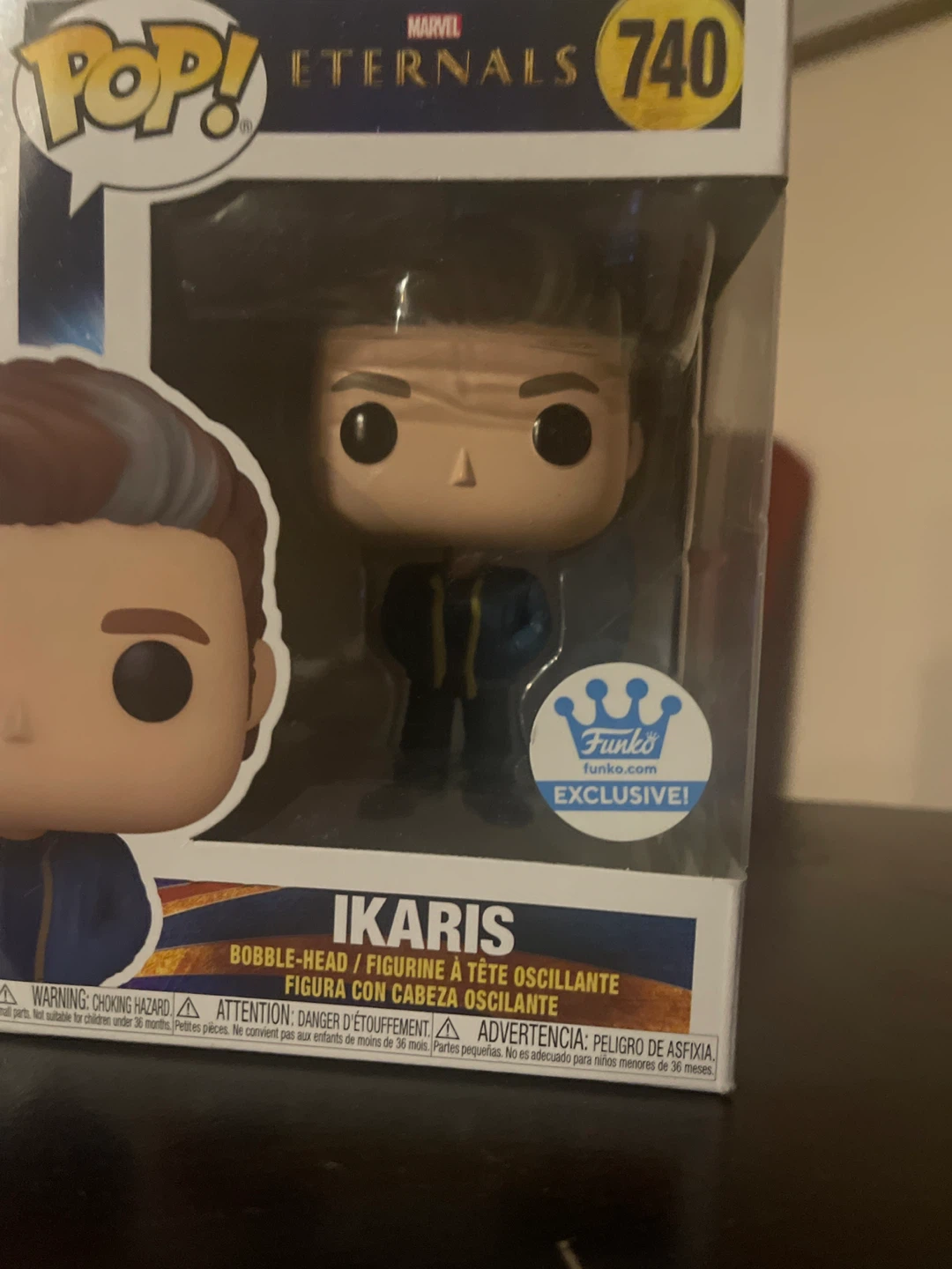 Funko Pop! Marvel Eternals Ikaris Bobble-Head Figure #740