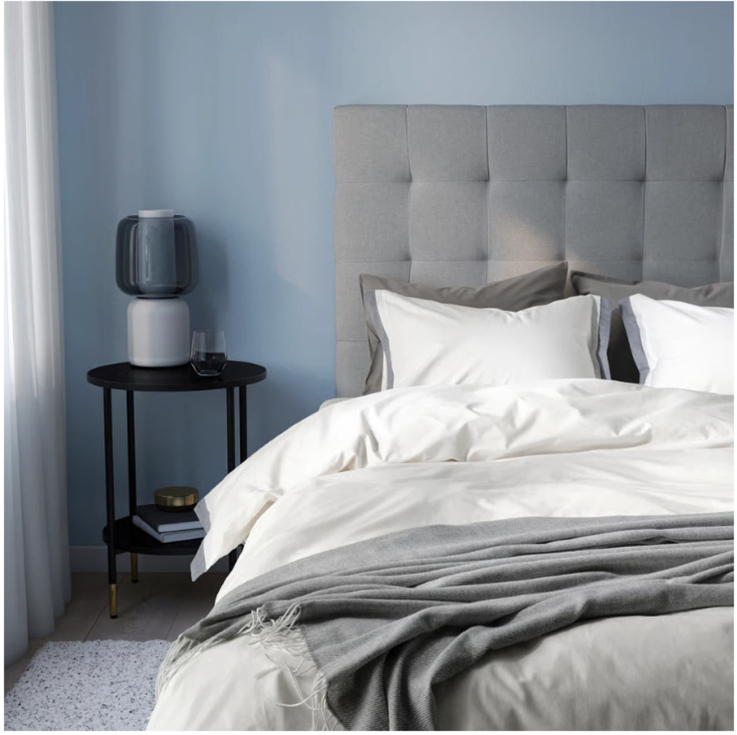 IKEA TATELSMYGARE Queen/Full Organic Cotton Duvet Set - photo 2