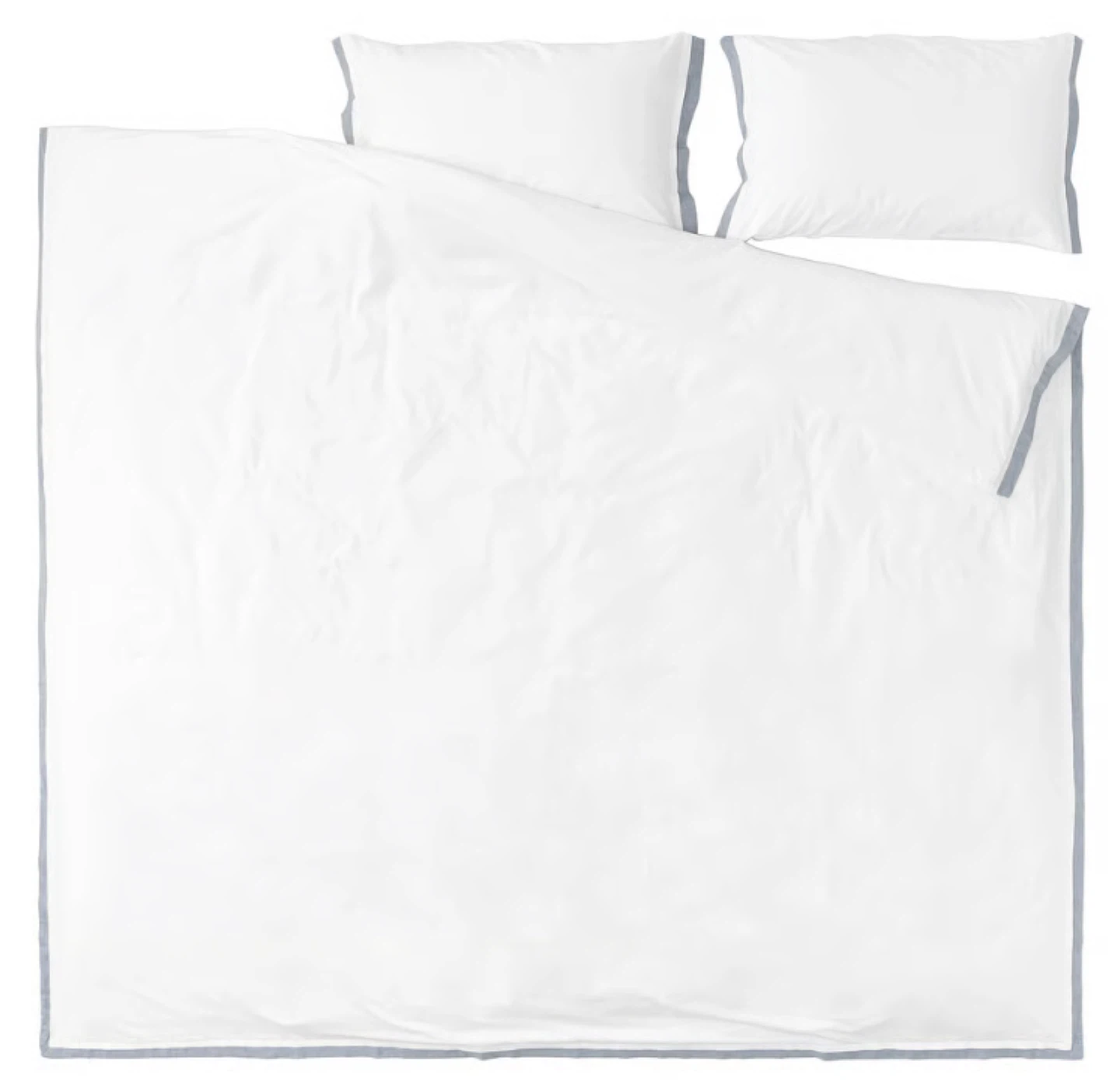 IKEA TATELSMYGARE Queen/Full Organic Cotton Duvet Set