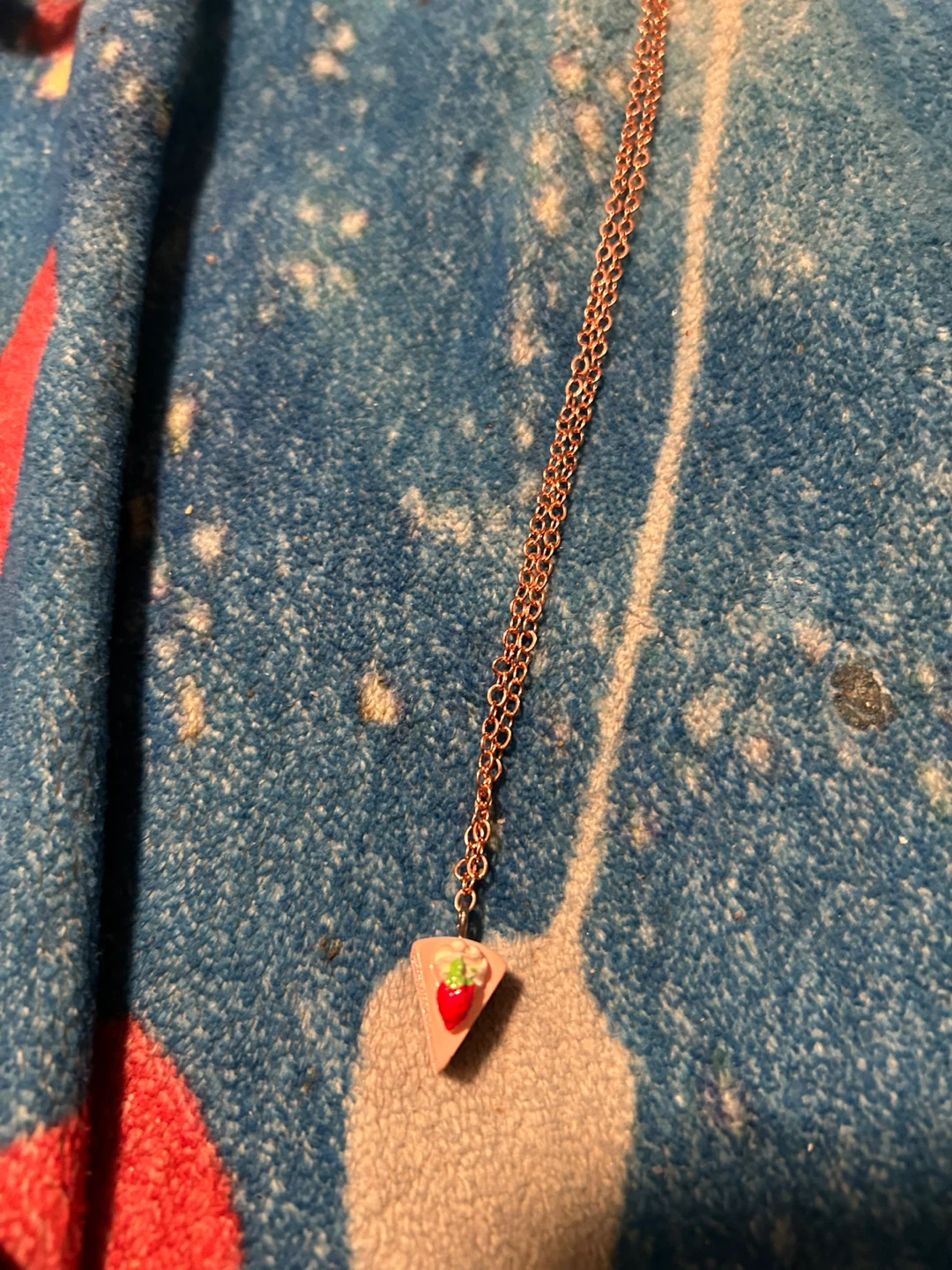 Handmade Donut & Cake Slice Charm Necklaces (Set of 2) - photo 4