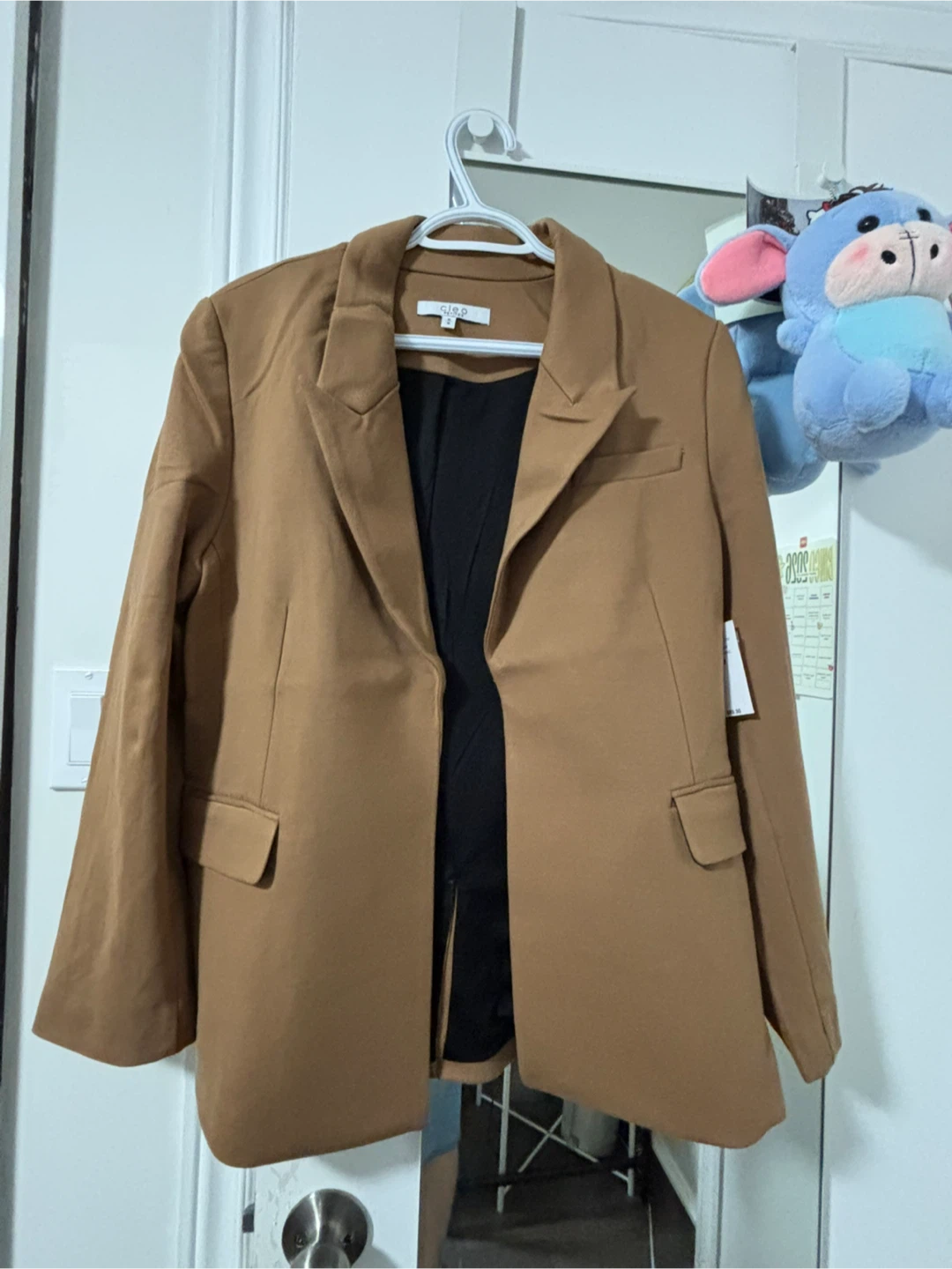 CLEO Brown Blazer - Size M - photo 3