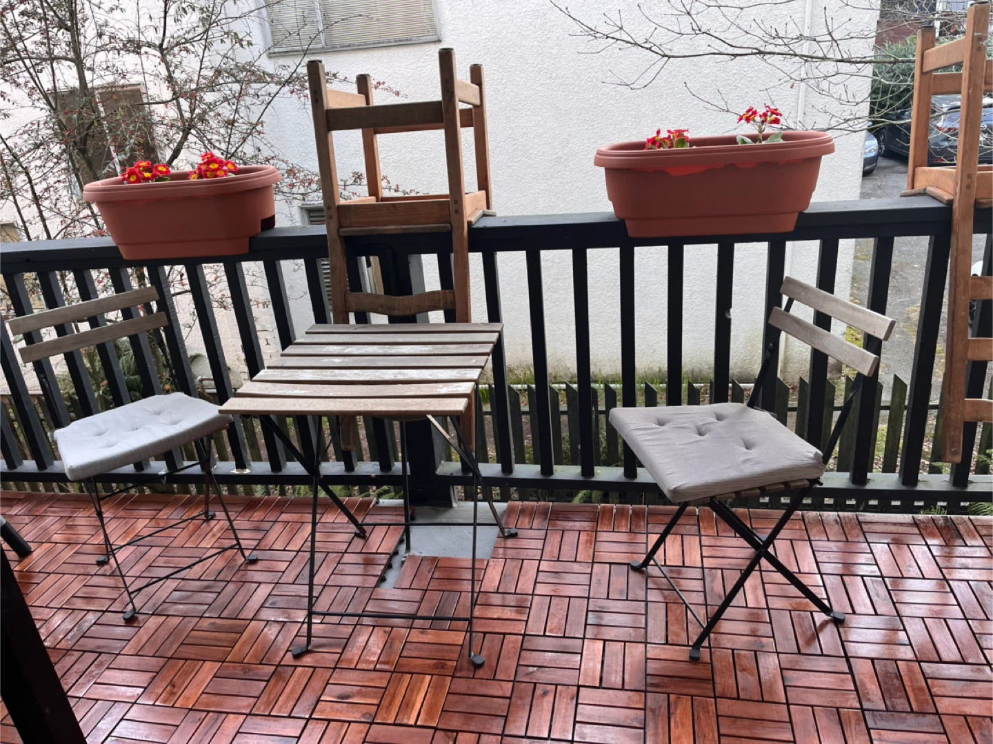 IKEA Bistro Set - Table and 2 Chairs