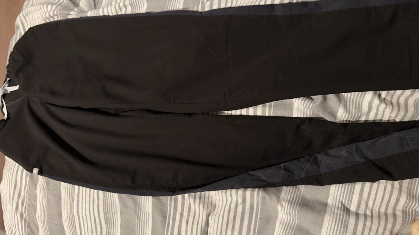 FIGS Technical Collection Scrub Pants XS Black