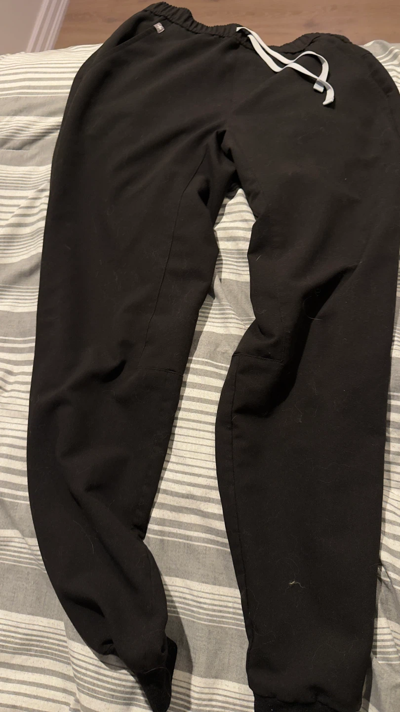 FIGS Technical Collection Scrub Jogger Pants - Black - Size S
